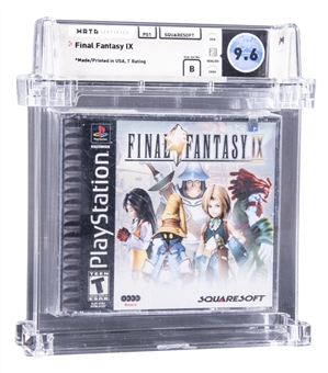 2000 PS1 PlayStation (USA) "Final Fantasy IX" Sealed Video Game - WATA 9.6/B